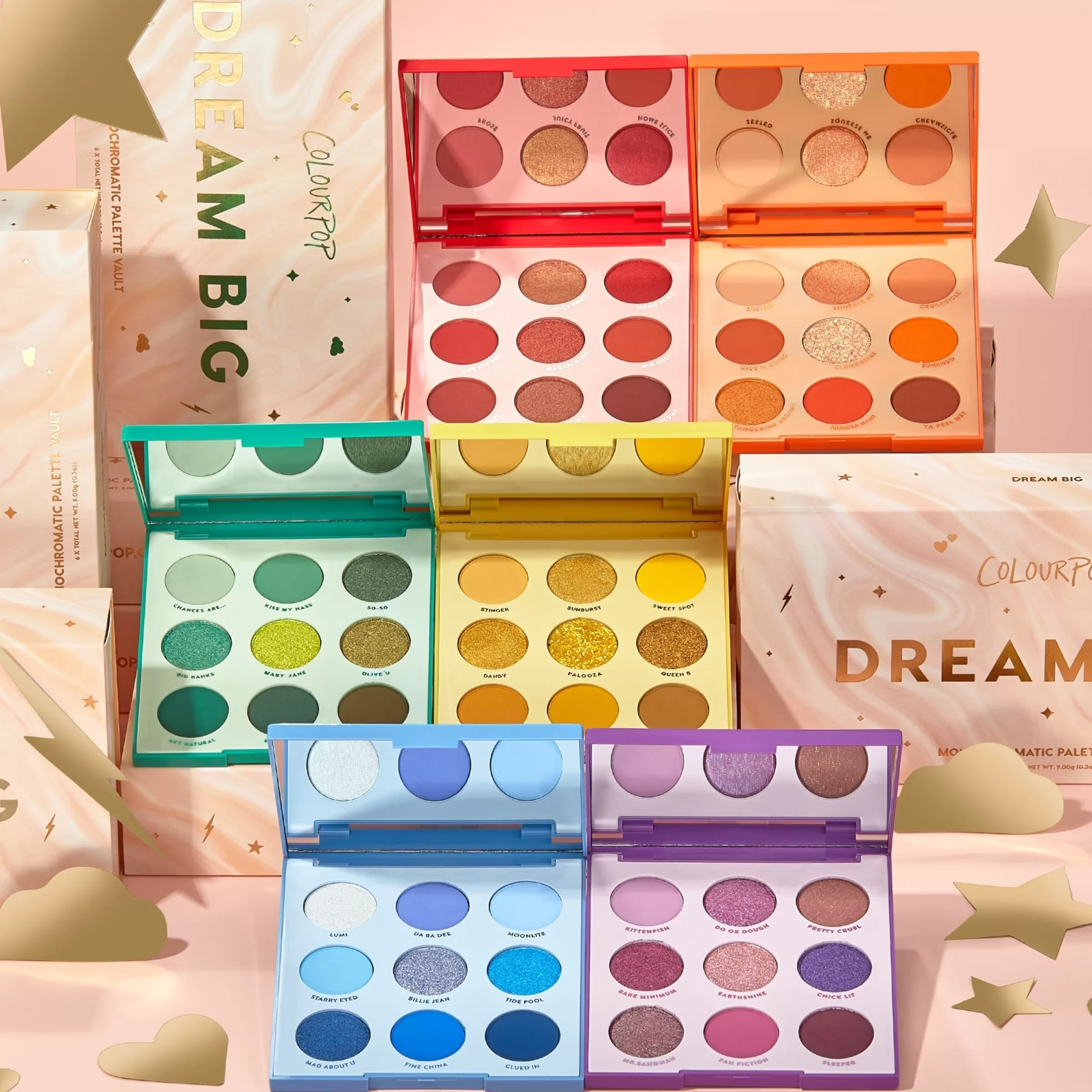 ColourPop Eye Sets*Dream Big Palette Set