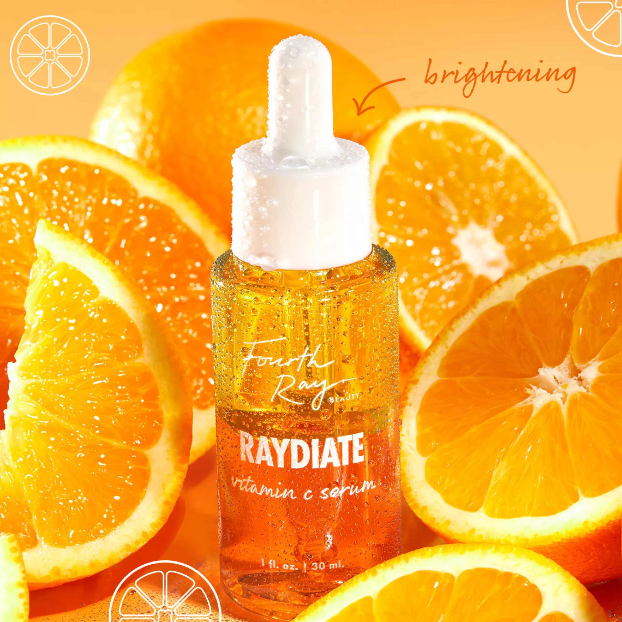 ColourPop Serums*RAYdiate Vitamin C Serum Brightening Face Serum